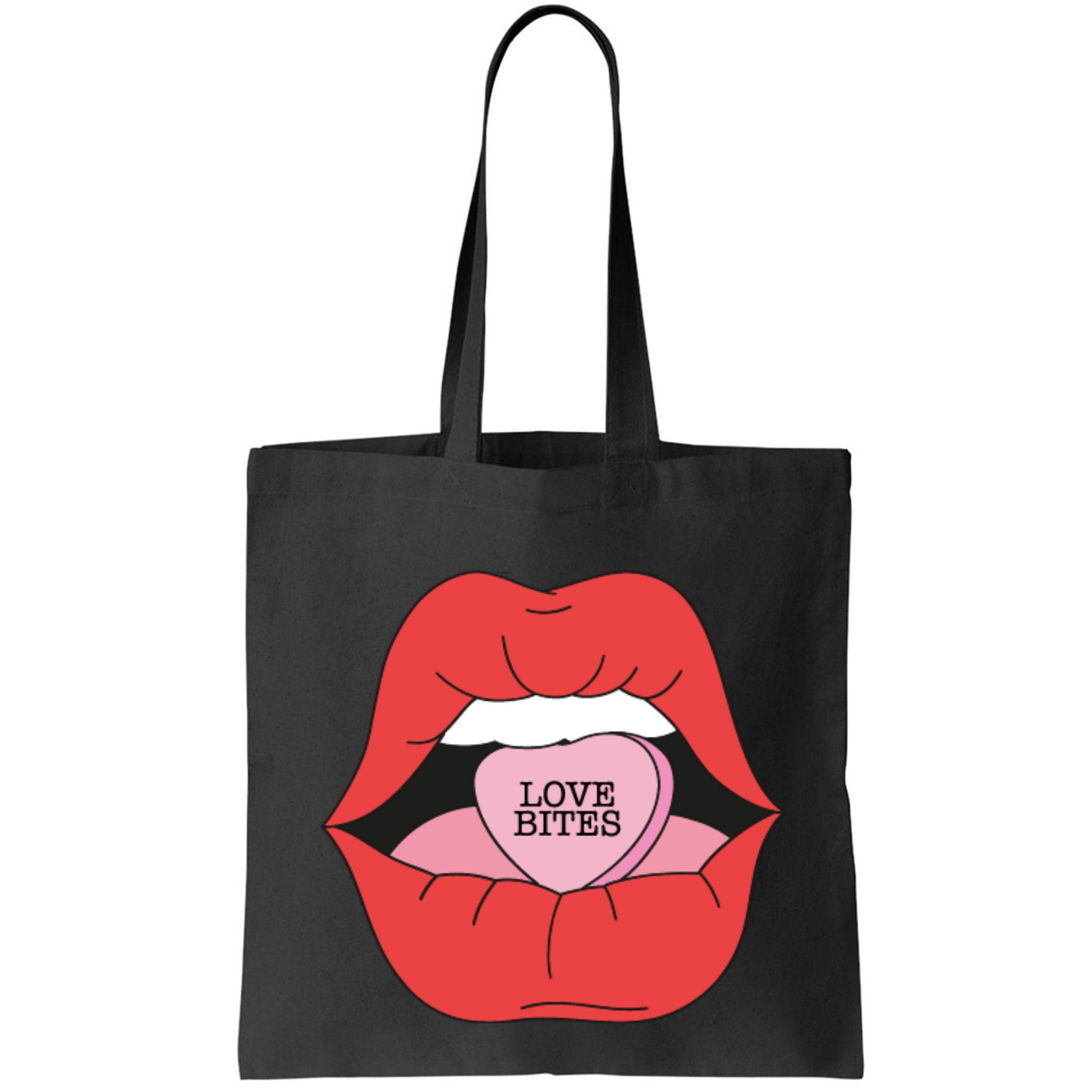 Love Bites Lip Graphic – Bold & Edgy Style Statement Bag