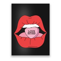 Love Bites Lip Graphic – Bold & Edgy Style Statement Poster