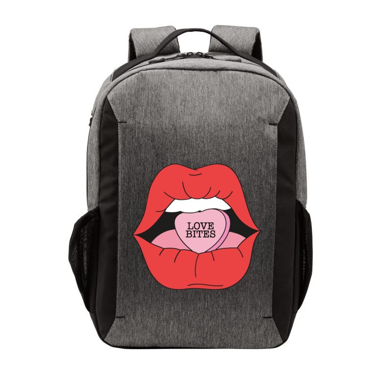 Love Bites Lip Graphic – Bold & Edgy Style Statement Vector Backpack