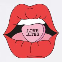 Love Bites Lip Graphic – Bold & Edgy Style Statement Garment-Dyed Sweatshirt
