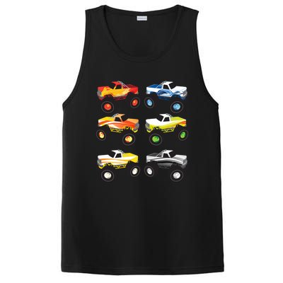 Little Boys Monster Trucks Pickup Truck Funny School Gift PosiCharge Competitor Tank