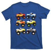 Little Boys Monster Trucks Pickup Truck Funny School Gift T-Shirt