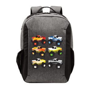 Little Boys Monster Trucks Pickup Truck Funny School Gift Vector Backpack