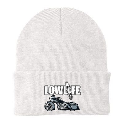 Lowlife Bagger Motorcycle . Chicano Vicla Lowrider Bikes Beanie