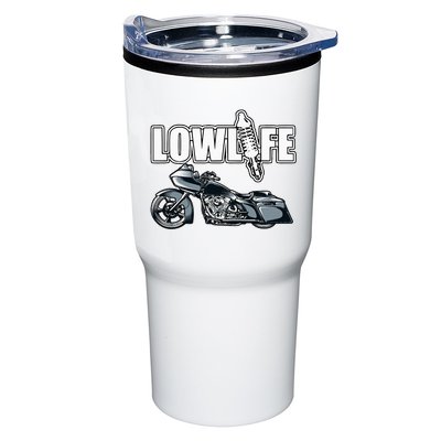 Lowlife Bagger Motorcycle . Chicano Vicla Lowrider Bikes Tumbler