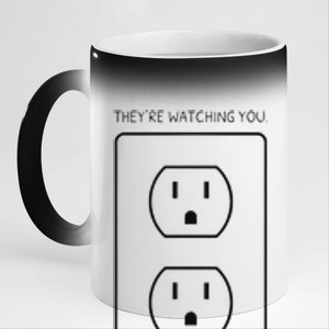 Light Bulb Meme 11oz Black Color Changing Mug