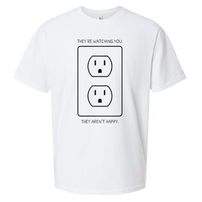 Light Bulb Meme Sueded Cloud Jersey T-Shirt