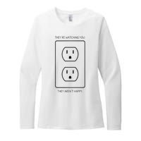 Light Bulb Meme Womens CVC Long Sleeve Shirt