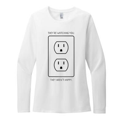 Light Bulb Meme Womens CVC Long Sleeve Shirt