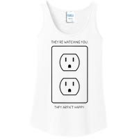 Light Bulb Meme Ladies Essential Tank