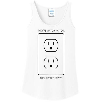 Light Bulb Meme Ladies Essential Tank