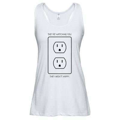 Light Bulb Meme Ladies Essential Flowy Tank