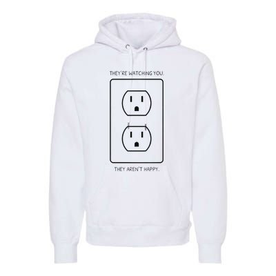 Light Bulb Meme Premium Hoodie