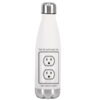 Light Bulb Meme Stainless Steel Insulated Water Bottle