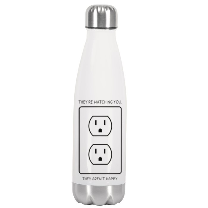 Light Bulb Meme Stainless Steel Insulated Water Bottle