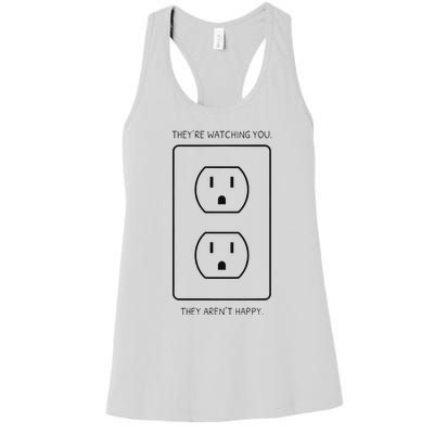 Light Bulb Meme Women's Racerback Tank