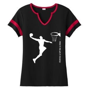 Maybe My Pain Was My Motivation Basketball Quote Lebron Ladies Halftime Notch Neck Tee