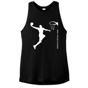 Maybe My Pain Was My Motivation Basketball Quote Lebron Ladies PosiCharge Tri-Blend Wicking Tank