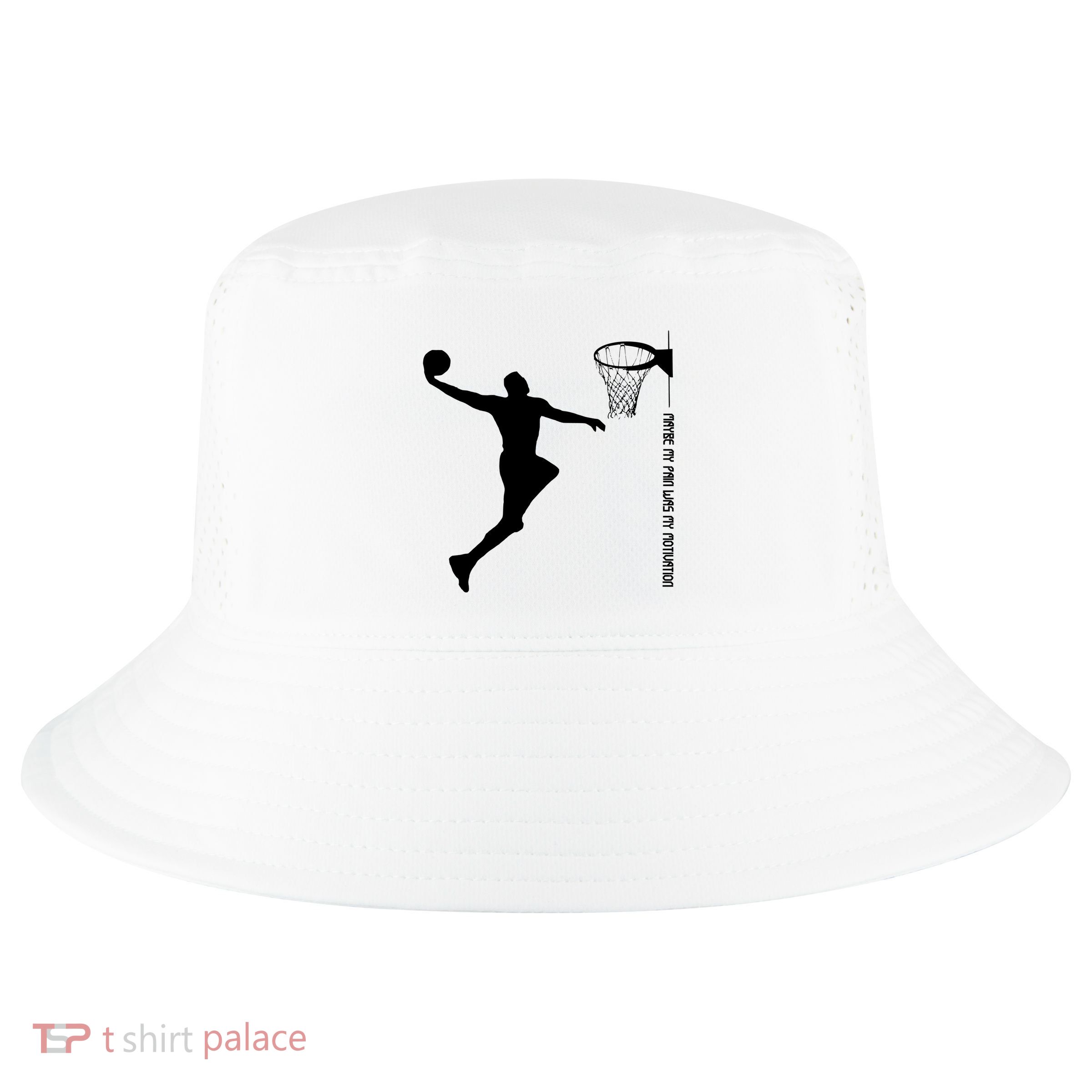 Maybe My Pain Was My Motivation Basketball Quote Lebron Cool Comfort Performance Bucket Hat