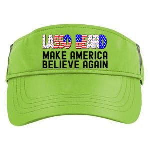 Lasso Beard Make America Believe Again Adult Drive Performance Visor