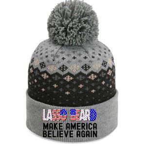 Lasso Beard Make America Believe Again The Baniff Cuffed Pom Beanie