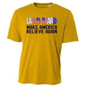 Lasso Beard Make America Believe Again Cooling Performance Crew T-Shirt