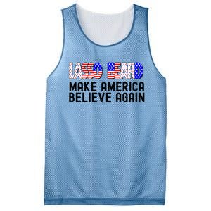 Lasso Beard Make America Believe Again Mesh Reversible Basketball Jersey Tank