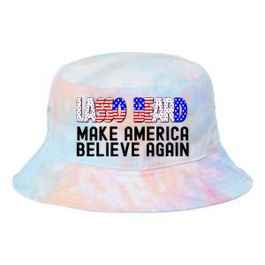 Lasso Beard Make America Believe Again Tie Dye Newport Bucket Hat