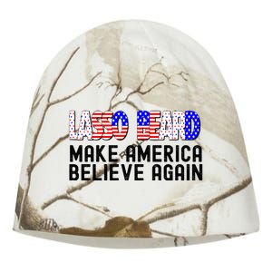 Lasso Beard Make America Believe Again Kati - Camo Knit Beanie