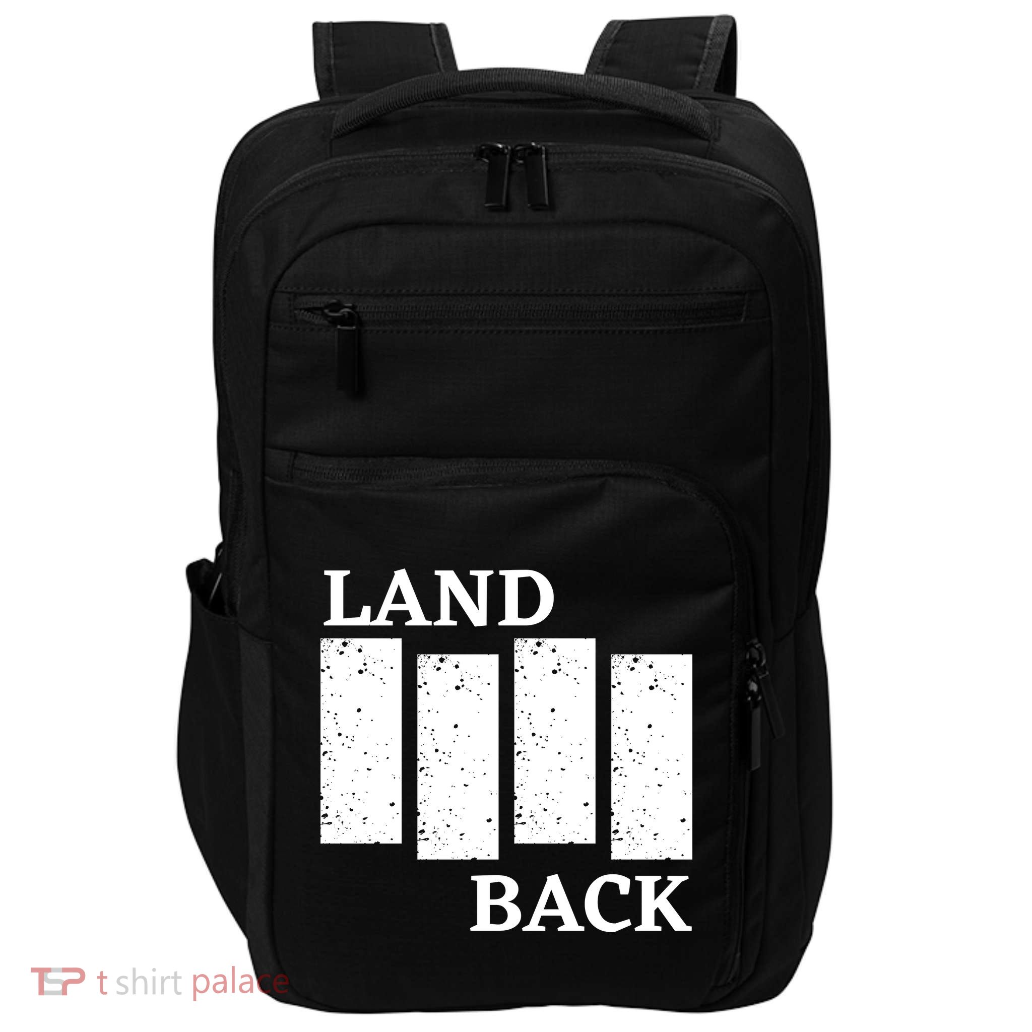 Land Back Movement, Native American LandBack Impact Tech Backpack