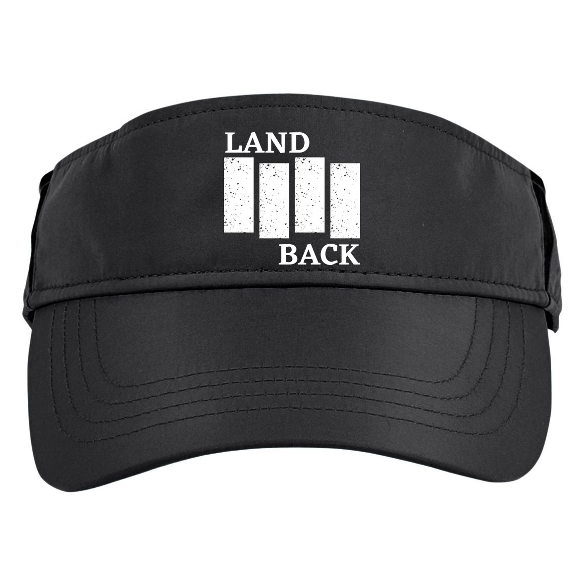 Land Back Movement, Native American LandBack Adult Drive Performance Visor
