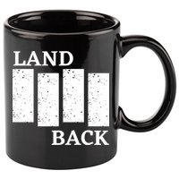 Land Back Movement, Native American LandBack 11oz C Handle Ceramic Mug