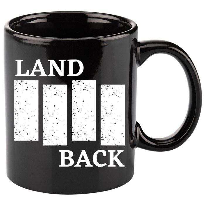 Land Back Movement, Native American LandBack 11oz C Handle Ceramic Mug