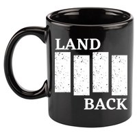 Land Back Movement, Native American LandBack 11oz C Handle Ceramic Mug