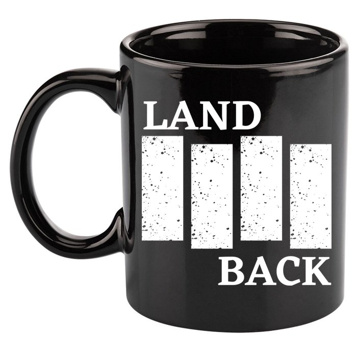 Land Back Movement, Native American LandBack 11oz C Handle Ceramic Mug