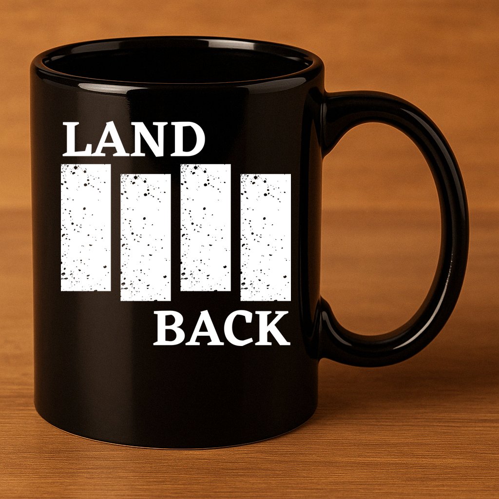 Land Back Movement, Native American LandBack 11oz C Handle Ceramic Mug