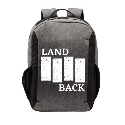 Land Back Movement, Native American LandBack Vector Backpack