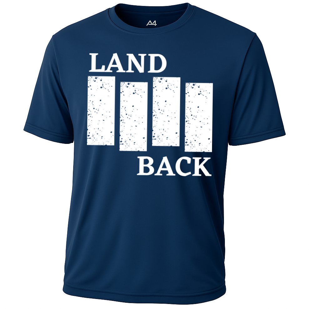 Land Back Movement, Native American LandBack Cooling Performance Crew T-Shirt