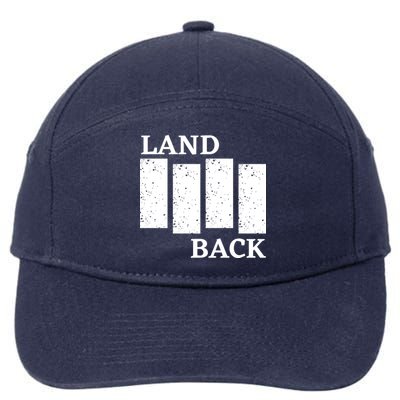 Land Back Movement, Native American LandBack 7-Panel Snapback Hat