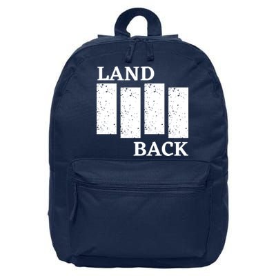 Land Back Movement, Native American LandBack 16 in Basic Backpack