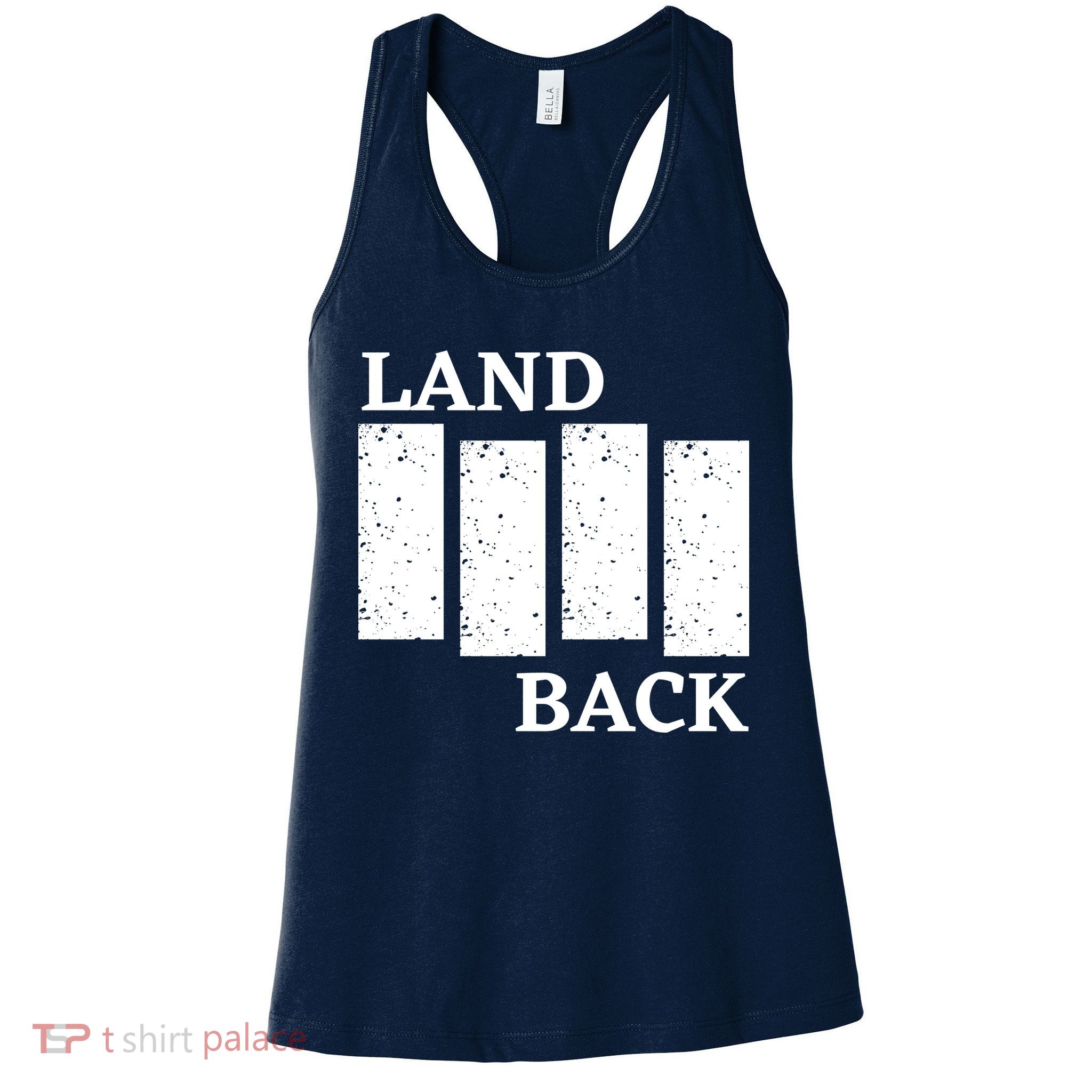 Land Back Movement, Native American LandBack Womens Tank Top
