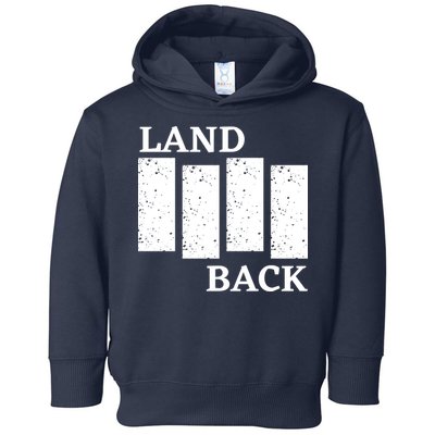 Land Back Movement, Native American LandBack Toddler Hoodie
