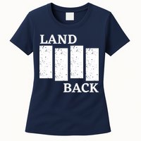Land Back Movement, Native American LandBack Womens T-Shirt