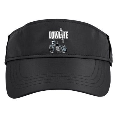 Lowlife Bagger Motorcycle . Chicano Vicla Lowrider Bikes Adult Drive Performance Visor
