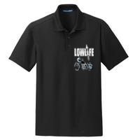 Lowlife Bagger Motorcycle . Chicano Vicla Lowrider Bikes Dry Zone Grid Polo