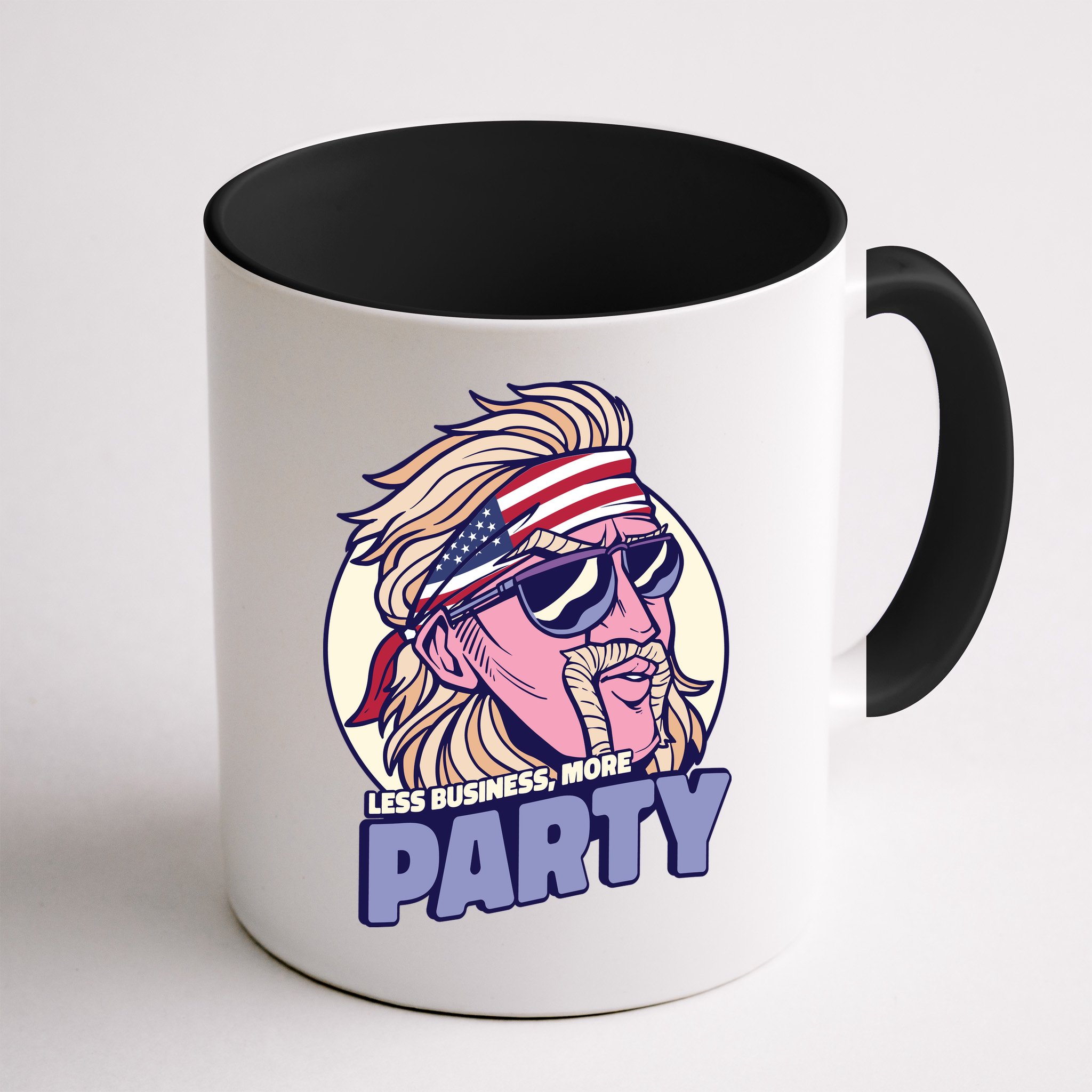 Less Business More Party 4th Of July USA Mug