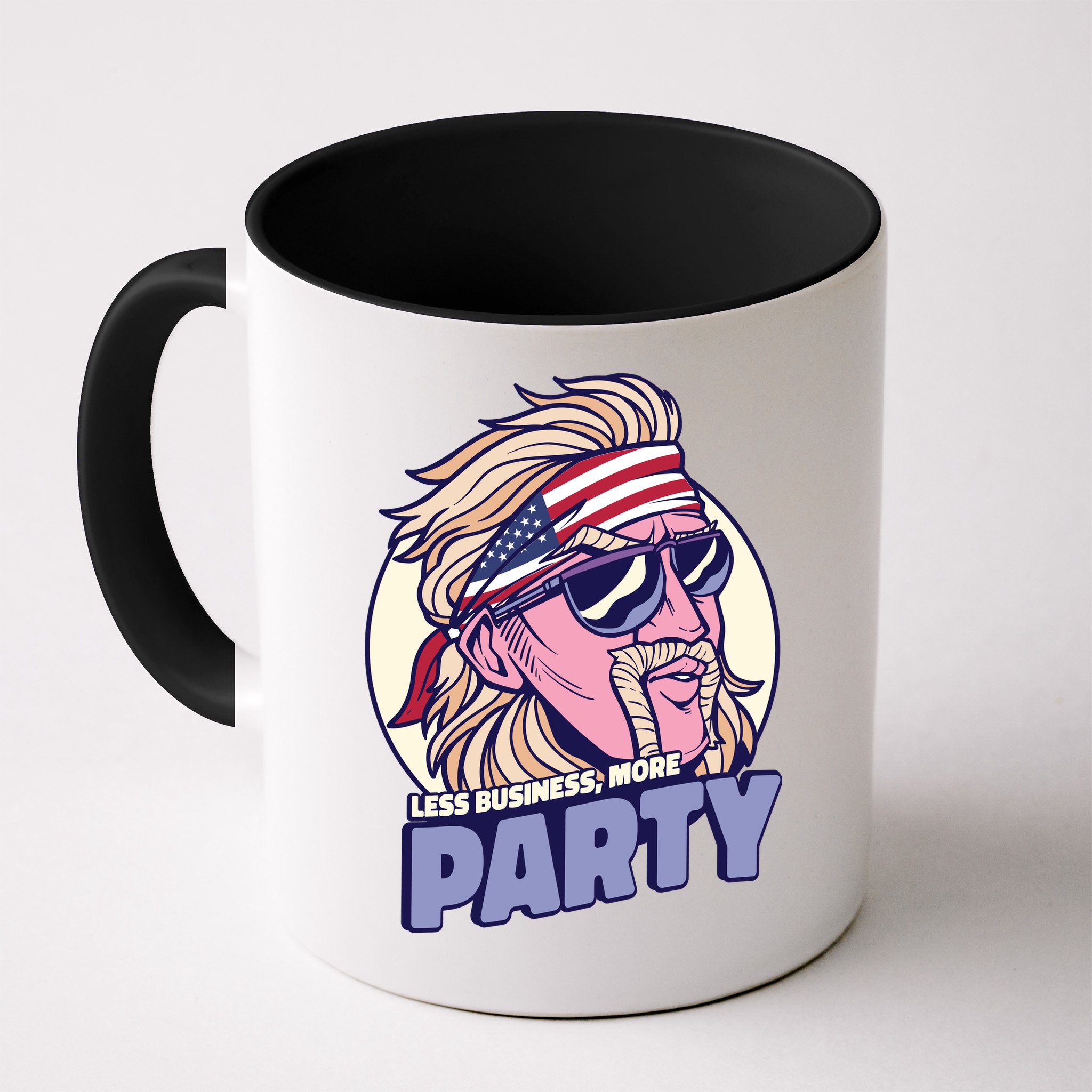 Less Business More Party 4th Of July USA Mug