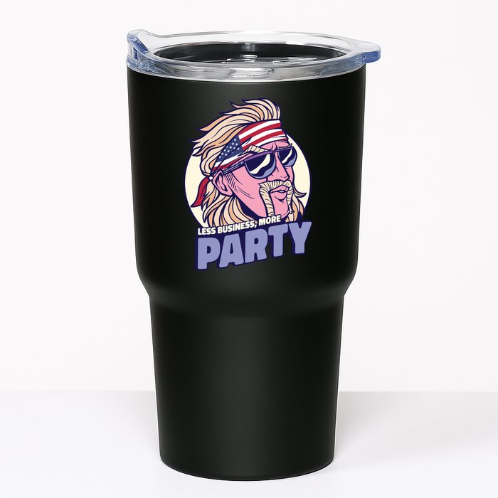Less Business More Party 4th Of July USA Tumbler