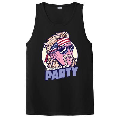 Less Business More Party 4th Of July USA PosiCharge Competitor Tank