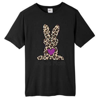 Leopard Bonus Mom Easter Bunny Bonus Mom Life Happy Easter Funny Gift Tall Fusion ChromaSoft Performance T-Shirt